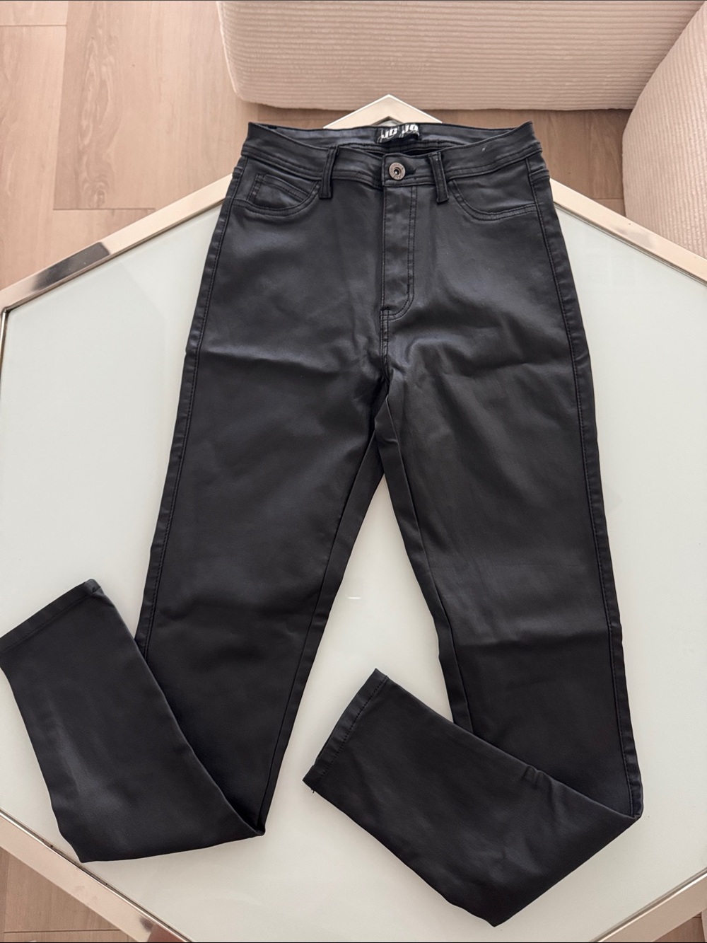 Black Women's High-Rise Slim Jeans